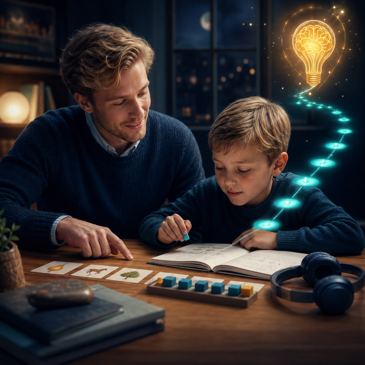 Language based remedial learning